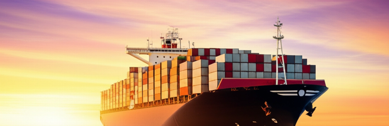 Internationale Containerumzüge